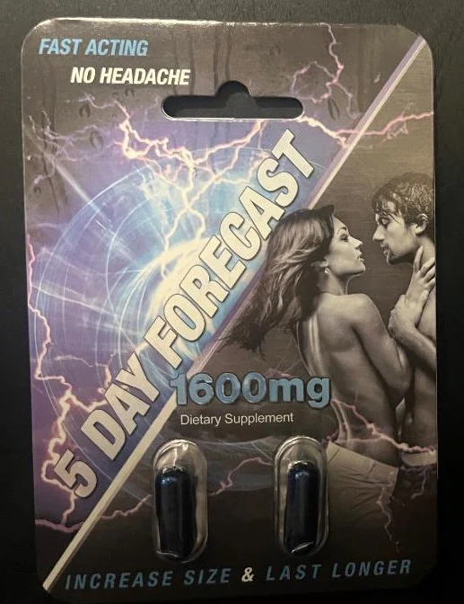 5 Day Forecast Double Capsule Male