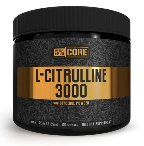 5% Nutrition: L-Citrulline, 60 Servings