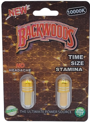 Backwoods 10000K Brown Male Double Capsule