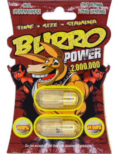 Burro: Power 2,000,000 Double Capsule, Male