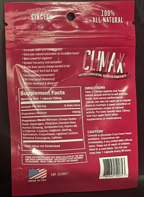 Climax Female Capsule - Image 2
