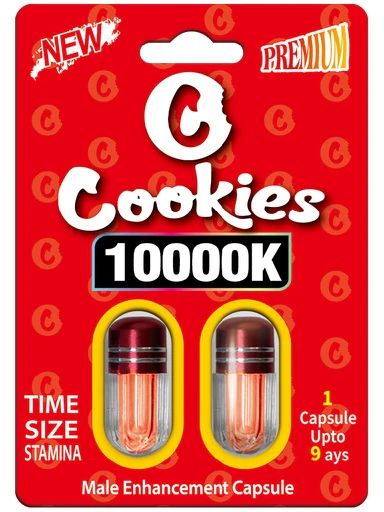 Cookies 10000K Red Male Capsule