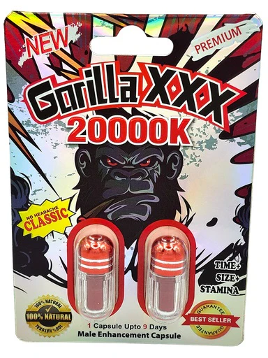 Gorilla XXX 20000K Male Double Capsule