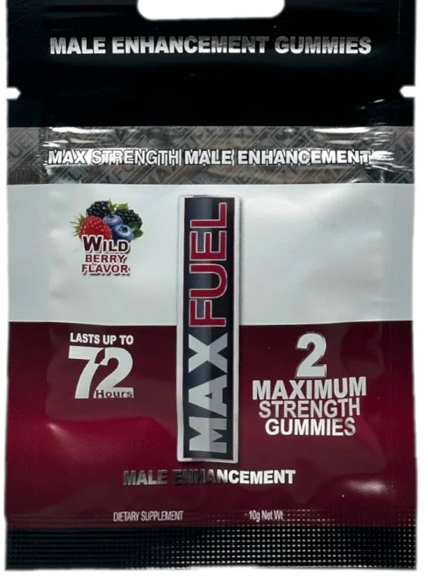 MaxFuel Wild Berry Flavor Male Gummy