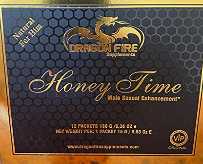 Dragon Fire: Honey Time Male , 12 Packets