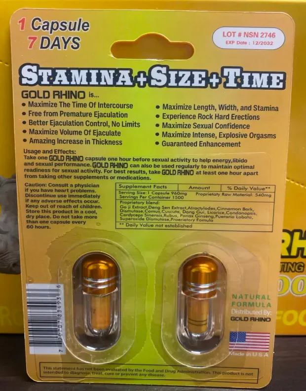 Gold Rh1n0 100000K Twin Male Double - Image 2