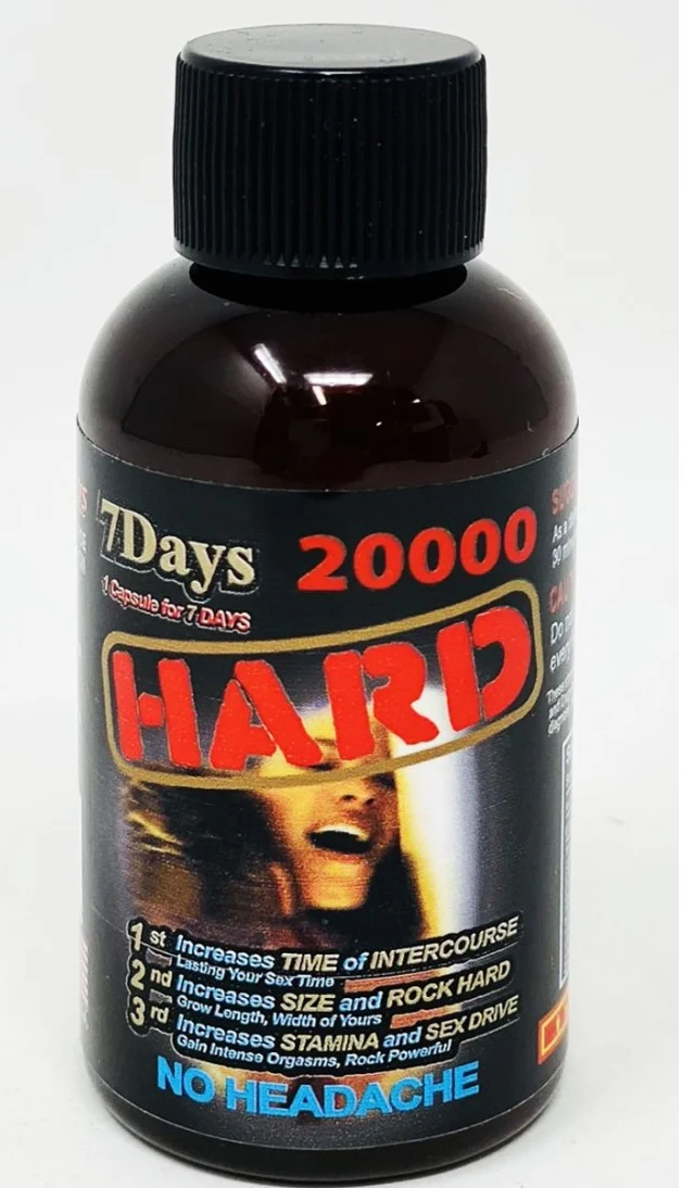 Hard 20,000 Liquid Shot Male