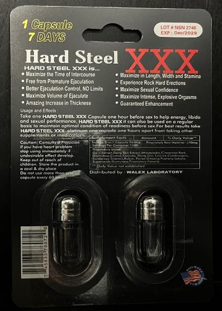 Hard Steel 50000K Double Capsule Male - Image 2