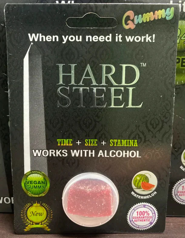 Hard Steel Watermelon Male Gummy