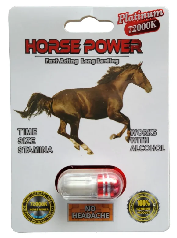 Horse Power Platinum 72000k Male