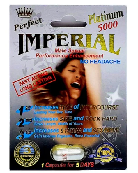 Imperial: Platinum 5000 Male enhance