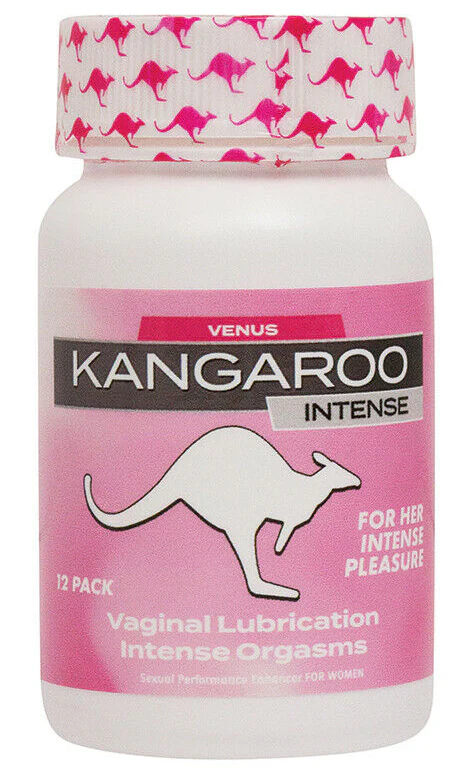 Kangaroo: Intense Pink Woman , 12 Count Bottle