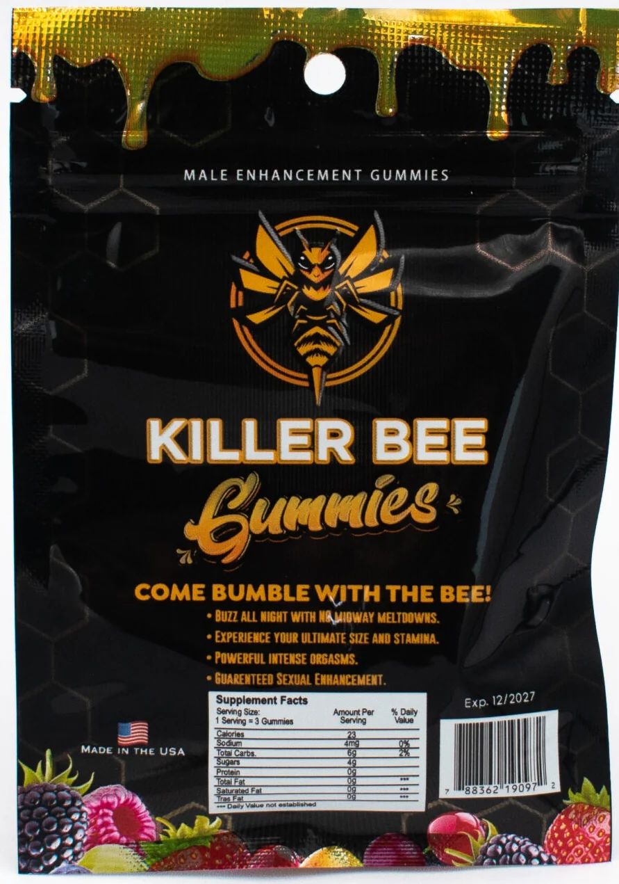 Killer Bee Gummies Male - Image 2