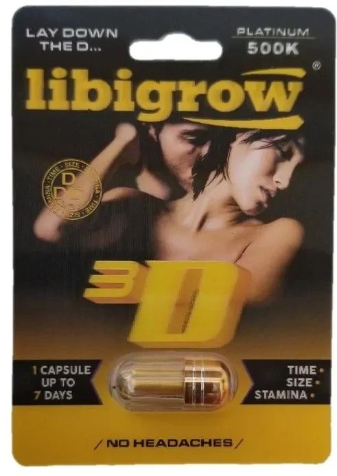 Libigrow 3D Platinum 500k Single Male