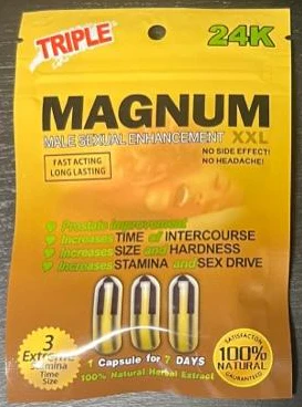 Magnum: 24k Triple Pack Male