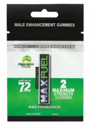MaxFuel Green Apple Flavor Male Gummy