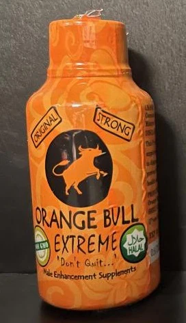 Orange Bull Extreme Male Shot