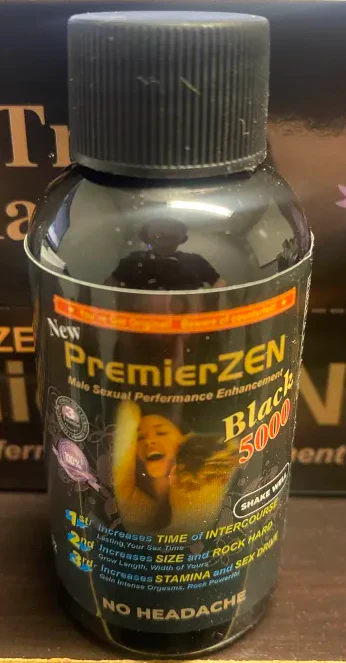 PremierZen Black 5000 Male Red Liquid Shot
