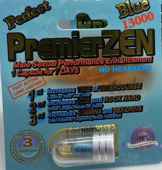 PremierZen: Blue 13000 Male Capsule