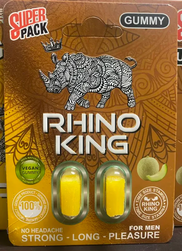 Rh1n0 King Gold Double Gummy Male