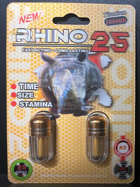 Rh1n0: 25 Titanium 10000k Male