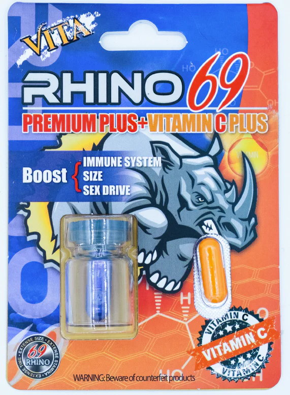 Rh1n0: 69 Vita Premium Plus + Vitamin C Plus, 2 Capsule Pack