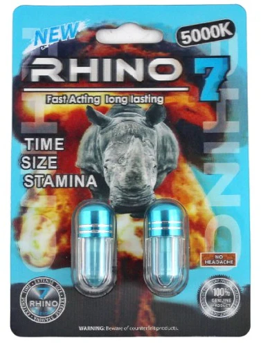 Rh1n0: 7 5000k Double Capsule Male