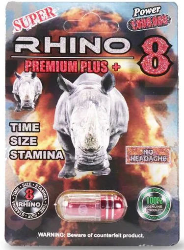 Rh1n0: 8 1000000 Super Premium Plus, Male