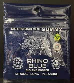 Rh1n0: Blue Grape Gummy, Male