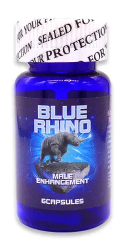Rh1n0: Blue Rh1n0, 6 Count Bottle
