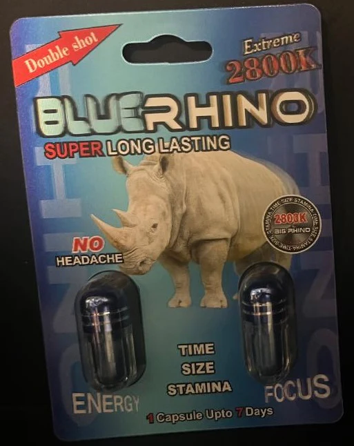 Rh1n0: Blue Rh1n0 Recharged Extreme 2800K Double Capsule