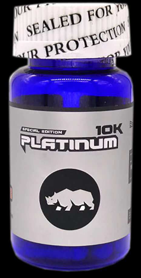 Rh1n0: Platinum 10k, 6 Count Bottle