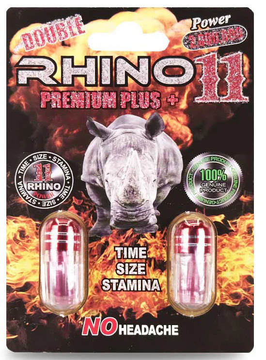 Rh1n0: Rh1n0 11 Power 2,000,000 Male Double Pack