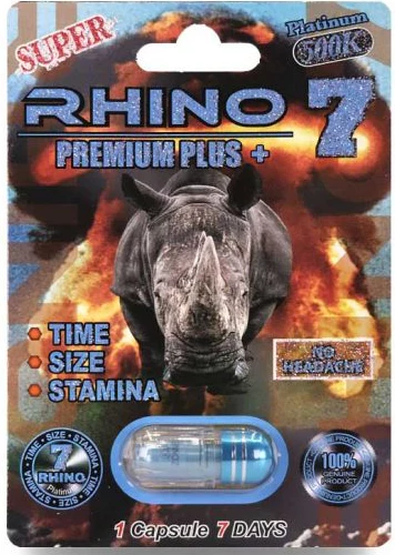 Rh1n0: Rh1n0 7 1,000,000 Premium Plus Male Enhancement