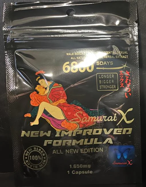 Samurai X New Black 6800 Male